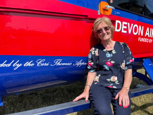 Devon Air Ambulance founder, Ann Ralli awarded ‘Life President’ title
