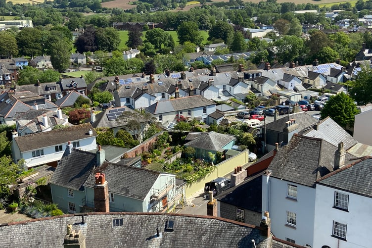 A view of Totnes