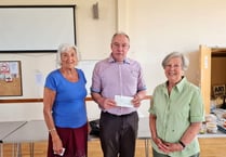 Dartmouth food bank receives £1,000 from Dartmouth League of Friends