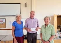 Dartmouth food bank receives £1,000 from Dartmouth League of Friends