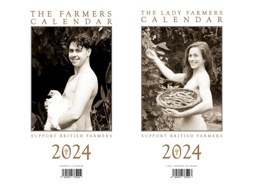 Saucy calendars raise charity funds