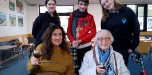 Local students provide some Christmas cheers for Totnes Caring