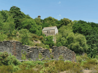 Former mining engine house for sale includes riverside woodlands