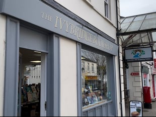 Bestselling author at Ivybridge Bookshop