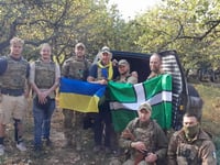 Father and sons help Ukraine