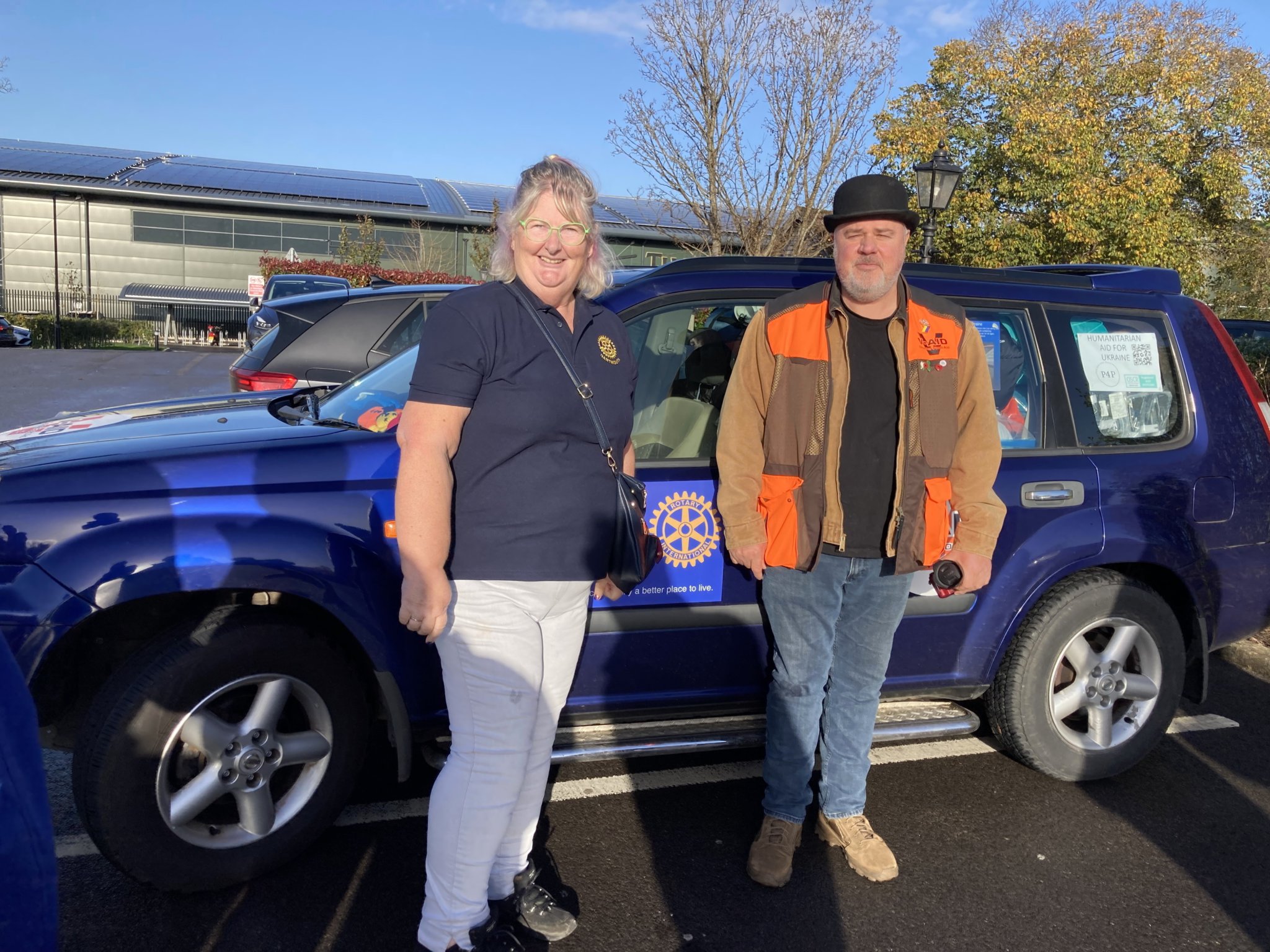 Dartmouth granny’s drive to Ukraine