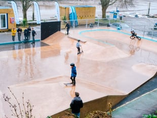 Kingsbridge skatepark opens