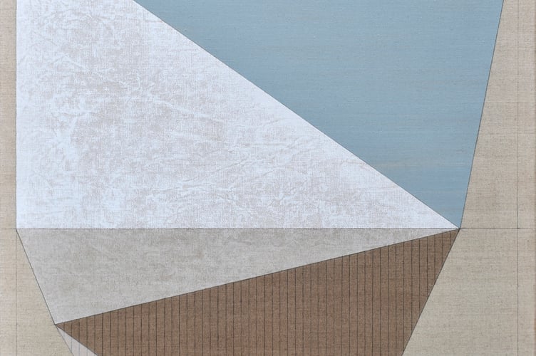 Susan Laughton- Vessel V_Acrylic and pencil on linen