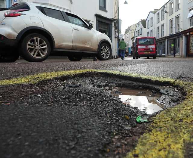 Pothole numbers in Devon skyrocket after brutal winter
