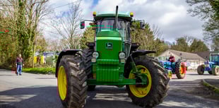 Tractor run from Yealmpton