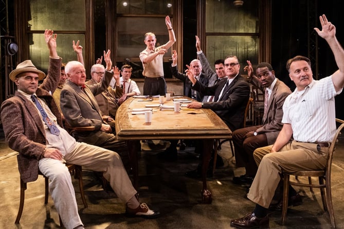 The Jury has reached a verdict - Twelve Angry Men plays at the Princess Theatre until April 6