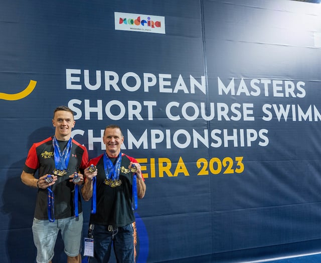 Champion swimming family from Dartington take the plunge in Totnes