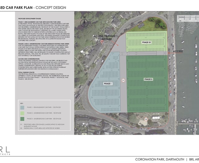 Plans revealed for underground car park in Dartmouth