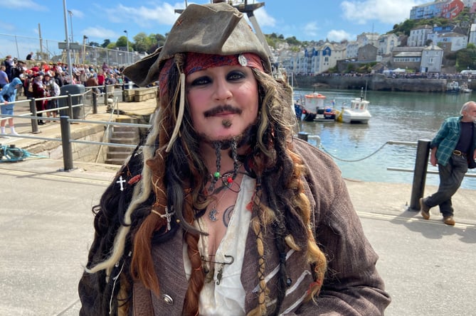 Jack Sparrow lookalike Leah, from Kent