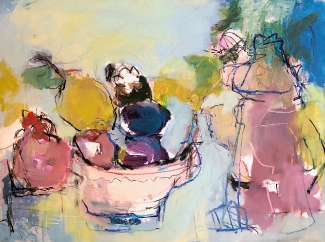 Jo Vollers- Coffee-Pot-Plums