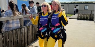 Mother and daughter take a leap for Pancreatic Cancer UK