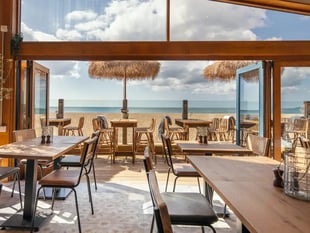 Blackpool Sands unveils unique beachside café, lounge, and restaurant 