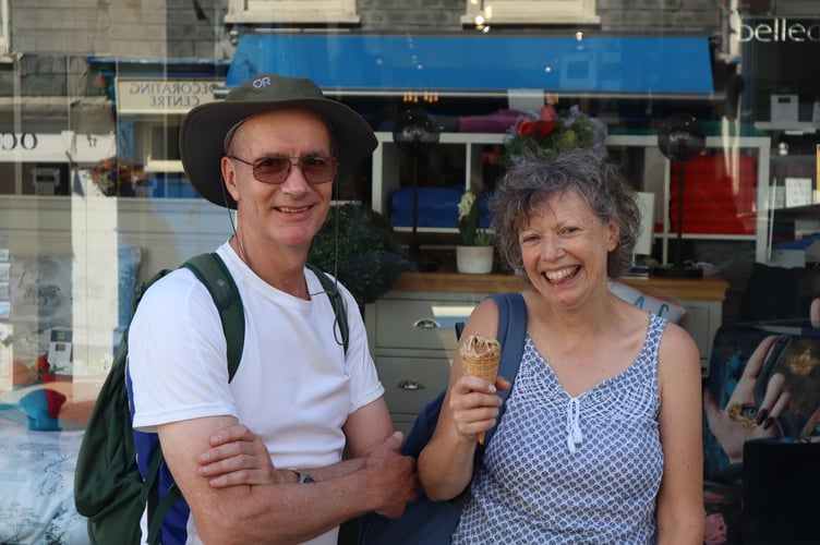 Andy and Sue Branch from Hertfordshire