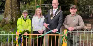 Ivybridge Mayor opens Victoria Park Play Area
