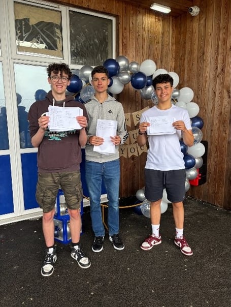 Plymstock A-level students 