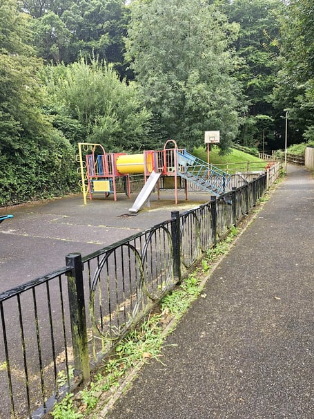 The playground has been closed throughout the entire summer, Cllr Hawkins said