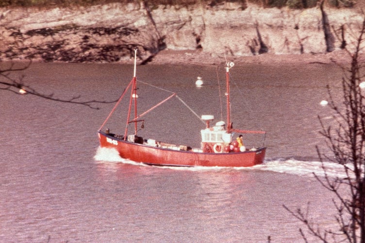 Graham's boat the 'Skerry Belle'