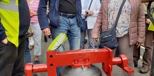 New church bells arrive in Kingswear