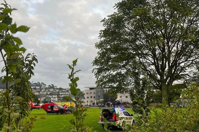 Casualty rescued in multi-agency operation