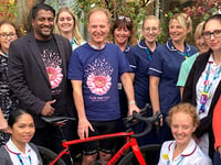 NHS charity skydive smashes fundraising target