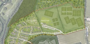 New homes and sports hub proposed for Boringdon Park in Plympton
