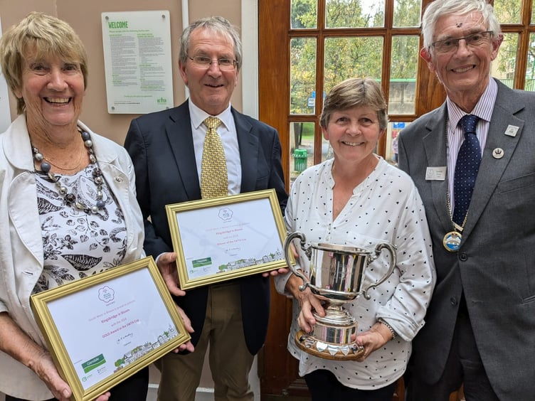 L to R: Marie Price, Anne Anne Balkwill, Richard Balkwill, Graham Price, Chairman Graham Price