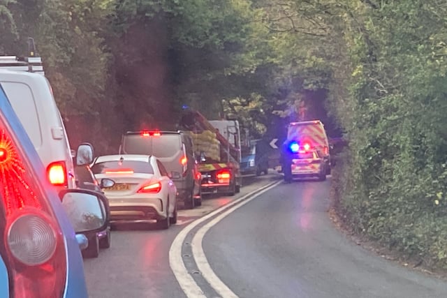 Accident on A379 just outside Modbury