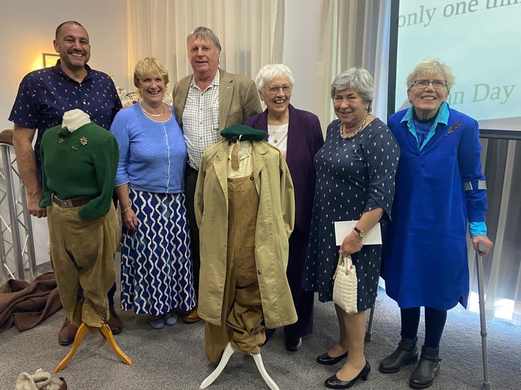 L to R: Daniel Burke, Ann and John Brooks, Chris Hurt, Mary West, Mary Watts