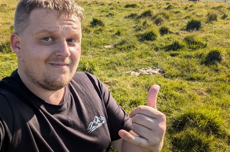 Adam Bazeley on Dartmoor