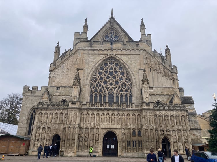 The magnificent Exeter Cathedral