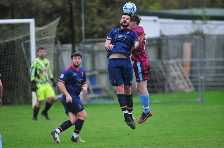 South Devon Football League Premier Division.  Chudleigh Athleitc  versus East Allington United. A 2-1 away win for East Allington