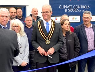 Mayor officiates opening of Ivybridge heat pump specialist 