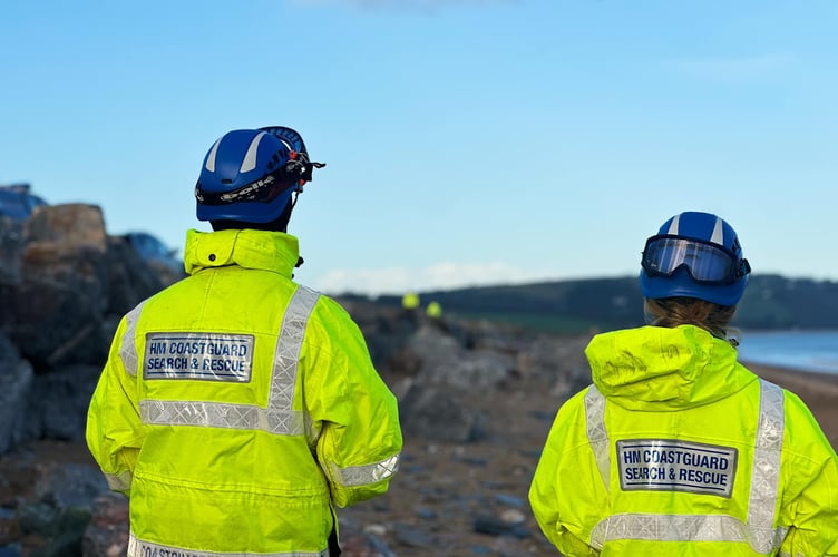 The coastguard said it was not uncommon for unexploded ordnance to wash. up on the beach after bad weather