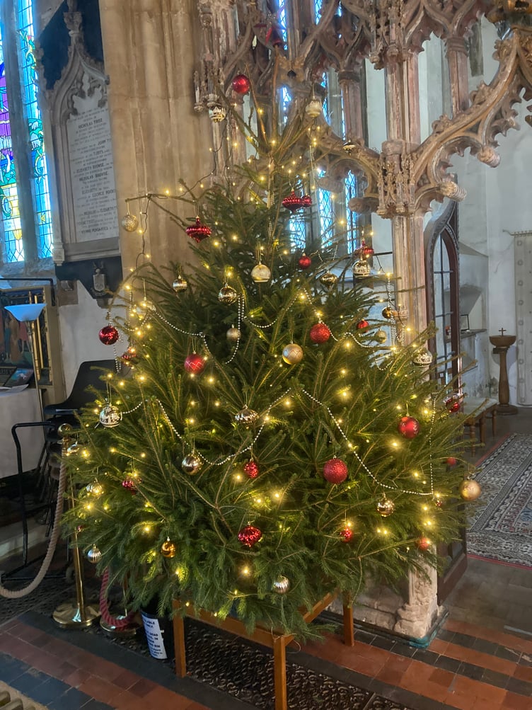 St Mary's Christmas tree