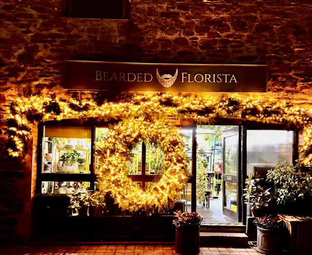 Creative displays spread festive cheer in Totnes