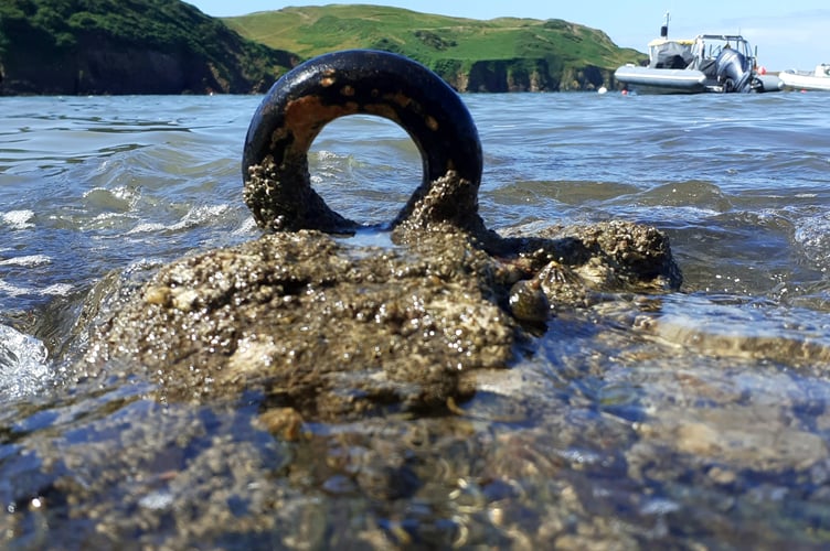 Mooring Ring in Hope Cove Martin Handley