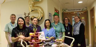 HP Discharge Lounge celebrates five years of supporting patients