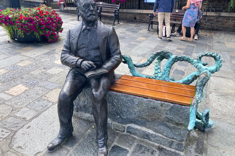 You could take a seat next to Victor Hugo
