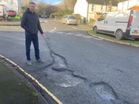 Taxi driver Mark's bugbears- flooding and potholes