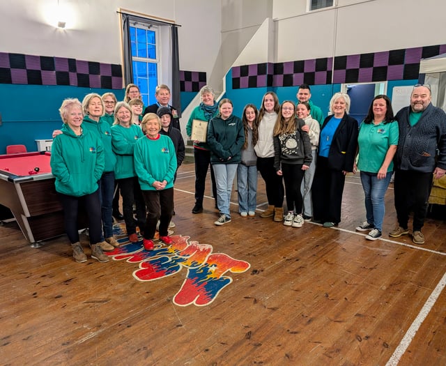 Youth group leader receives High Sheriff Award for dedication