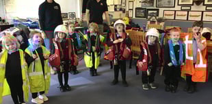 Dartmouth Academy reception class visits lifeboat station