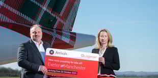 Exeter-Manchester air route to begin in the Autumn