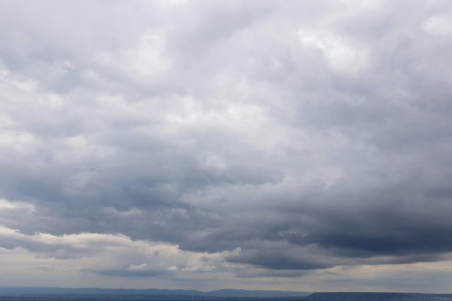 Partly cloudy today, patchy rain tomorrow