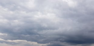 Misty overcast day with fog tonight and patchy rain tomorrow