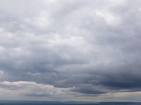 Sunny spells with some clouds today, patchy rain tomorrow